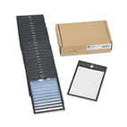 Oxford Shop Ticket Holders, Clear, 4 x 6, 25/Box ESS64204