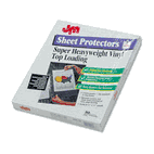 Oxford Top-Load Poly/Vinyl Three-Hole Sheet Protectors, Heavy Wt, Letter, 50/Box ESS01185