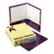 Oxford Two-Pocket Laminated Folder, 100-Sheet Capacity, Metallic Purple ESS5049526