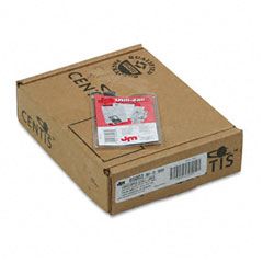 Oxford Utili-Jacs Heavy-Duty Clear Vinyl Envelopes, 2 1/4 x 3 1/2, 50/Box ESS65003