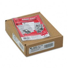 Oxford Utili-Jacs Heavy-Duty Clear Vinyl Envelopes, 4 x 6, 50/Box ESS65006