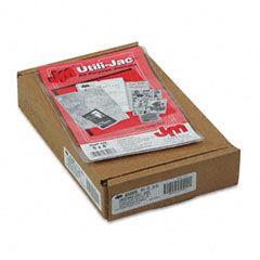 Oxford Utili-Jacs Heavy-Duty Clear Vinyl Envelopes, 5 x 8, 50/Box ESS65008