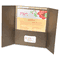 Oxford YourStyle Custom Gate Folio Presentation Folder, Letter Size, Burgundy, 4/Pack ESS50691