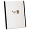 Oxford YourStyle Custom Tri-Folio Presentation Folder, Letter Size, Black/White, 4/Pack ESS50676