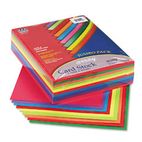 Pacon Array Card Stock, 65 lbs., Letter, Assorted Lively Colors, 250 Sheets/Pack PAC101199