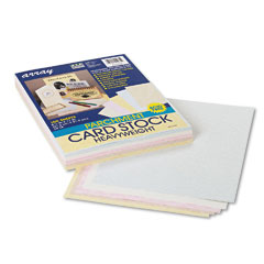Pacon Array Card Stock, 65 lbs., Letter, Assorted Parchment Colors, 100 Sheets/Pack PAC101235