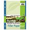 Pacon Ecology Filler Paper, 16-lb., 8-1/2 x 11, College Ruled, White, 150 Sheets/Pack PAC3202