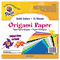 Pacon Origami Paper, 30 lbs., 9-3/4 x 9-3/4, Assorted Bright Colors, 55 Sheets/Pack PAC72230