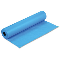 Pacon Rainbow Duo-Finish Colored Kraft Paper, 35 lbs., 36" x 1000 ft, Bright Blue PAC63170