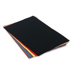 Pacon Riverside Construction Paper, 76 lbs., 24 x 26, Assorted, 50 Sheets/Pack PAC1035035