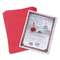 Pacon Riverside Construction Paper, 76 lbs., 9 x 12, Holiday Red, 50 Sheets/Pack PAC103442