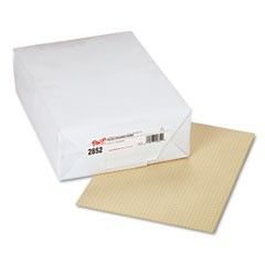 Pacon Ruled Cross Section Drawing Paper, 47 lbs., 9 x 12, Manila, 500 Sheets/Pack PAC2852
