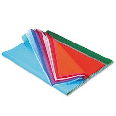 Pacon Spectra Art Tissue, 10 lbs., 20 x 30, 20 Assorted Colors, 100 Sheets/Pack PAC58516