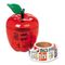 Pacon Stickers in Plastic Apple, Reward, 600 Stickers/Pack PAC51480