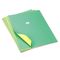 Pacon Tandem Tones Poster Board, 14 pt., 22 x 28, Green/Yellow, 25 Sheets/Carton PAC54391