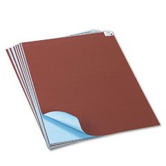 Pacon Tandem Tones Poster Board, 14 pt., 22 x 28, Light Blue/Brown, 25 Sheets/Carton PAC54381