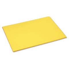 Pacon Tru-Ray Construction Paper, 76 lbs., 18 x 24, Yellow, 50 Sheets/Pack PAC103068
