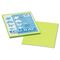 Pacon Tru-Ray Construction Paper, 76 lbs., 9 x 12, Brilliant Lime, 50 Sheets/Pack PAC103423