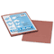 Pacon Tru-Ray Construction Paper, 76 lbs., 9 x 12, Warm Brown, 50 Sheets/Pack PAC103025