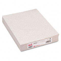 Pacon White Newsprint, 30 lbs., 9 x 12, White, 500 Sheets/Pack PAC3407