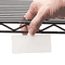 Panter Company Wire Rack Shelf Tag, Side Load, 3-1/2 x 1-1/2, White, 10/Pack PCIWL3515
