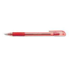 Paper Mate 300 Ballpoint Stick Low Viscosity Pen, Red Ink, Medium, Dozen PAP1760303