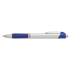 Paper Mate Ballpoint Retractable Design Pen, Blue Ink, Fine PAP1760102