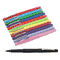 Paper Mate Flair Porous Point Stick Pen, Assorted Ink, Medium,12/Set PAP74423