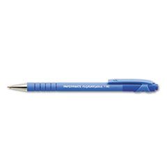 Paper Mate FlexGrip Ultra Recycled Ballpoint Retractable Pen, Blue Ink, Fine, Dozen PAP9560131