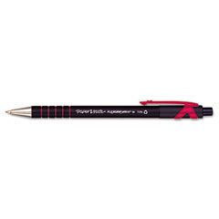 Paper Mate FlexGrip Ultra Recycled Ballpoint Stick Pen, Red Ink, Medium, Dozen PAP1769053