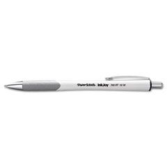 Paper Mate InkJoy 700RT Ballpoint Pen, 1.0 mm, Black Ink, White Barrel, Dozen PAP1781580