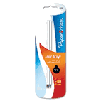 Paper Mate InkJoy Ballpoint Pen Refill, Long, Black, 3/Pk PAP1815035