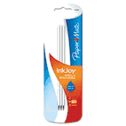 Paper Mate InkJoy Ballpoint Pen Refill, Long, Blue, 3/Pk PAP1815236