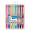 Paper Mate Liquid Flair Porous Point Stick Pen, Assorted Ink, Medium, 8 per Set PAP28503
