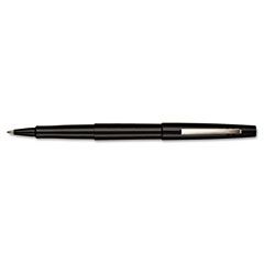 Paper Mate Point Guard Flair Porous Point Stick Pen, Black Ink, Medium, Dozen PAP8430152