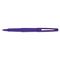 Paper Mate Point Guard Flair Porous Point Stick Pen, Blue Ink, Medium, Dozen PAP8410152