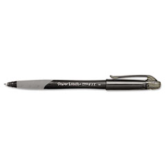 Paper Mate Pro-FIT Ballpoint Stick Pen, Black Ink, Medium, Dozen PAP70709