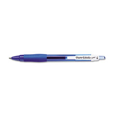 Paper Mate Roller Ball Retractable Gel Pen, Blue Ink, Bold, Dozen PAP1753366