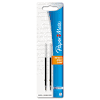 Paper Mate Universal Refill for Ballpoint Pens, Medium, Black, 2/Pack PAP5640736PP