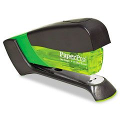 PaperPro Compact Stapler, 15-Sheet Capacity, Translucent Green ACI1513