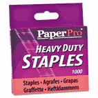 PaperPro Heavy-Duty Staples, 1/2 Inch Leg Length, 1,000/Box ACI1913