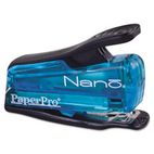 PaperPro Nano Miniature Stapler, 12-Sheet Capacity, Translucent Blue ACI1812