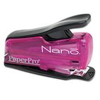 PaperPro Nano Miniature Stapler, 12-Sheet Capacity, Translucent Pink ACI1813