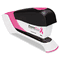 PaperPro Pink Ribbon Compact Stapler, 15-Sheet Capacity, Pink/White ACI1588