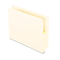 Pendaflex 1 3/4 Inch Expansion File, 25 Pockets, Straight Cut, Manila, Letter, 25/Box ESS12811