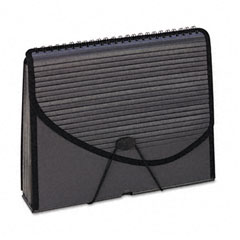 Pendaflex 13-Pocket Expanding Spiral File, Letter, Foam Poly, Smoke ESS01121
