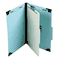 Pendaflex 2" Expansion Pressboard Hanging Folder, Legal, Four-Section, Blue ESS59351