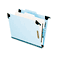 Pendaflex 2" Expansion Pressboard Hanging Folder, Letter, Four-Section, Blue ESS59251