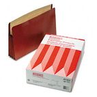 Pendaflex 3 1/2 Inch Expansion File, Straight Cut, Red Fiber/Manila, Legal, 10/Box ESS85363