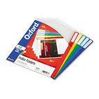 Pendaflex Clear Poly Index Folders, Letter, Assorted Colors, 10/Pack ESS50981